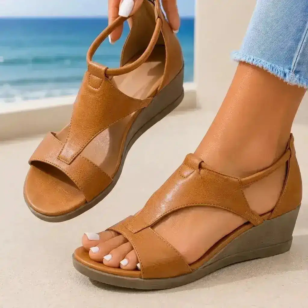 Grace | Women's Vegan Leather Summer Sandals
