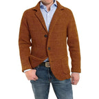 Achim | Men's Cardigan with Elegant Cut, Tailored Cardigan | Everlasting Boutique | Light Grey