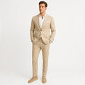 Adam | Men's Two-Piece Linen Suit, Modern Linen Suit | Everlasting Boutique