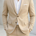 Adam | Men's Two-Piece Linen Suit, Modern Linen Suit | Everlasting Boutique