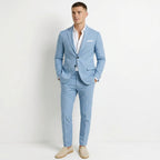 Adam | Men's Two-Piece Linen Suit, Modern Linen Suit | Everlasting Boutique