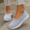 Adeline | Women's Orthopaedic Slip-On Trainers, Lightweight Everyday Trainers | Everlasting Boutique | Gray