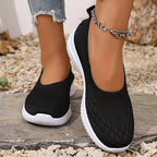 Adeline | Women's Orthopaedic Slip-On Trainers, Lightweight Everyday Trainers | Everlasting Boutique | Purple