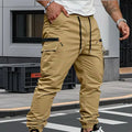 Alastair | Men's Stretch Jogger Trousers, Relaxed Fit Joggers | Everlasting Boutique | Army Green