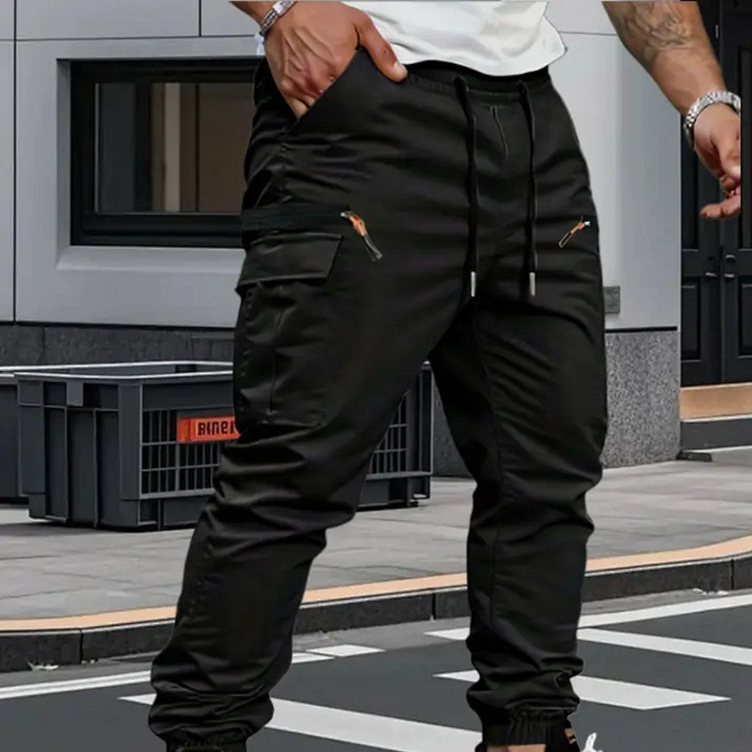 Alastair | Men's Stretch Jogger Trousers, Relaxed Fit Joggers | Everlasting Boutique