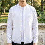 Alex | Women's Long Sleeve Cotton-Blend Shirt, Tailored Button-Up Shirt | Everlasting Boutique