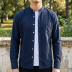 Alex | Women's Long Sleeve Cotton-Blend Shirt, Tailored Button-Up Shirt | Everlasting Boutique