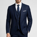 Alexander | Men's Three-Piece Suit with Waistcoat Formal, Elegant Suit Set | Everlasting Boutique | White