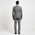 Alexander | Men's Three-Piece Suit with Waistcoat Formal, Elegant Suit Set | Everlasting Boutique | Pomegranate Red