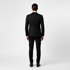 Alexander | Men's Three-Piece Suit with Waistcoat Formal, Elegant Suit Set | Everlasting Boutique | Black