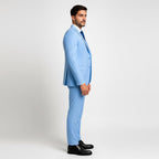 Alexander | Men's Three-Piece Suit with Waistcoat Formal, Elegant Suit Set | Everlasting Boutique | Grey
