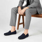 Alfie | Men's Suede-Effect Slip-On Loafers, Flexible Sole Loafers | Everlasting Boutique