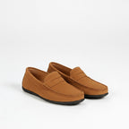 Alfie | Men's Suede-Effect Slip-On Loafers, Flexible Sole Loafers | Everlasting Boutique