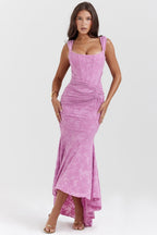 Alicja | Women's Lace Evening Dress with Fitted Silhouette, Elegant Evening Dress | Everlasting Boutique