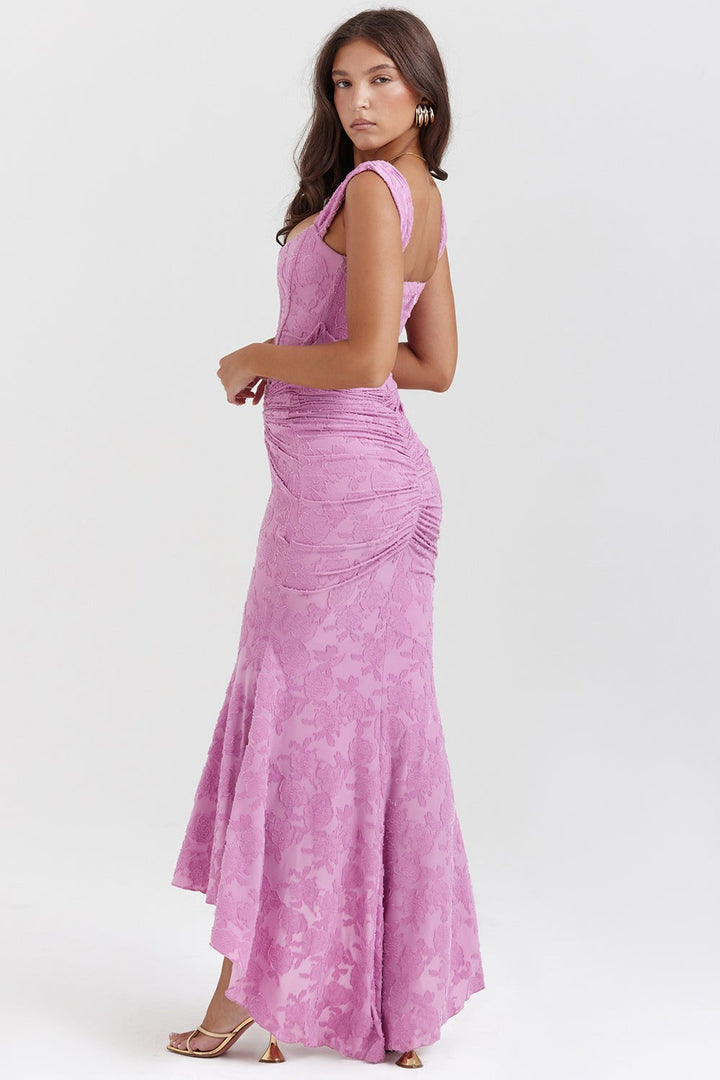 Alicja | Women's Lace Evening Dress with Fitted Silhouette, Elegant Evening Dress | Everlasting Boutique