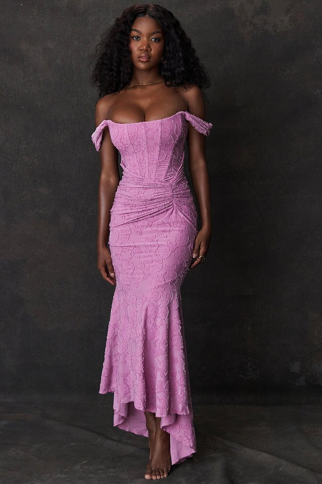 Alicja | Women's Lace Evening Dress with Fitted Silhouette, Elegant Evening Dress | Everlasting Boutique