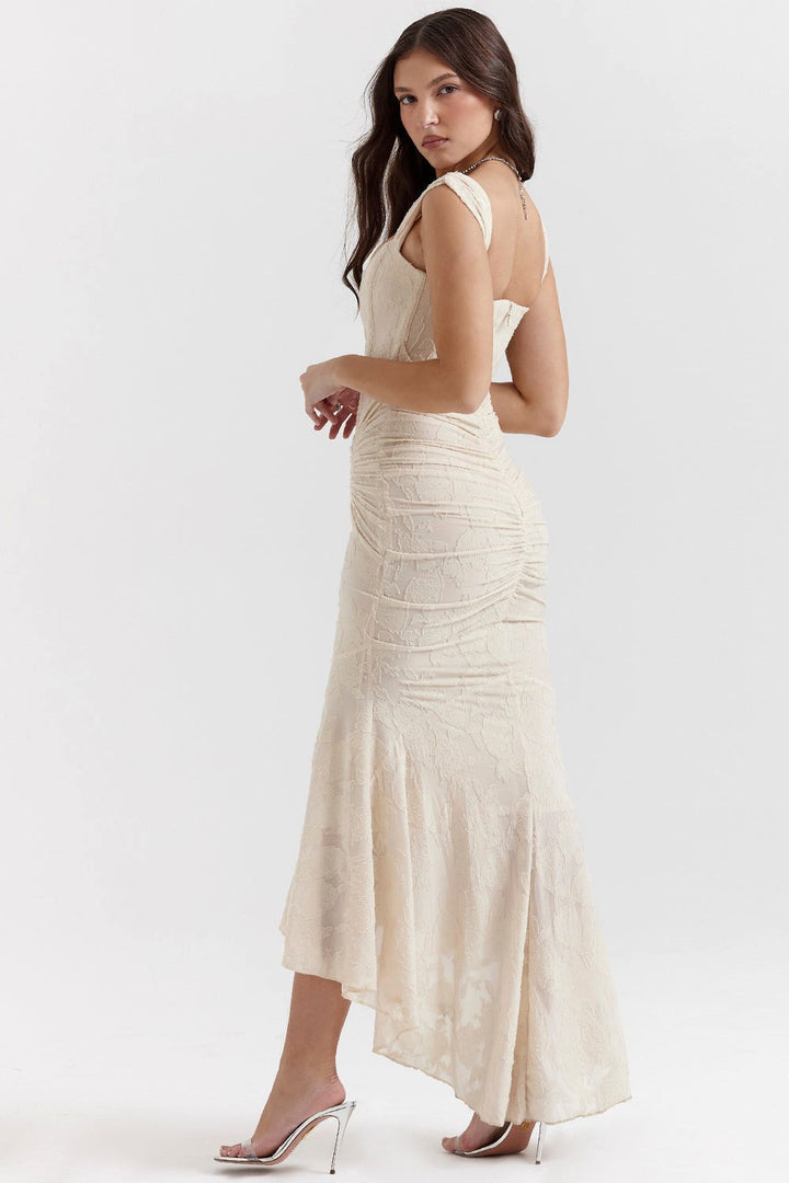 Alicja | Women's Lace Evening Dress with Fitted Silhouette, Elegant Evening Dress | Everlasting Boutique