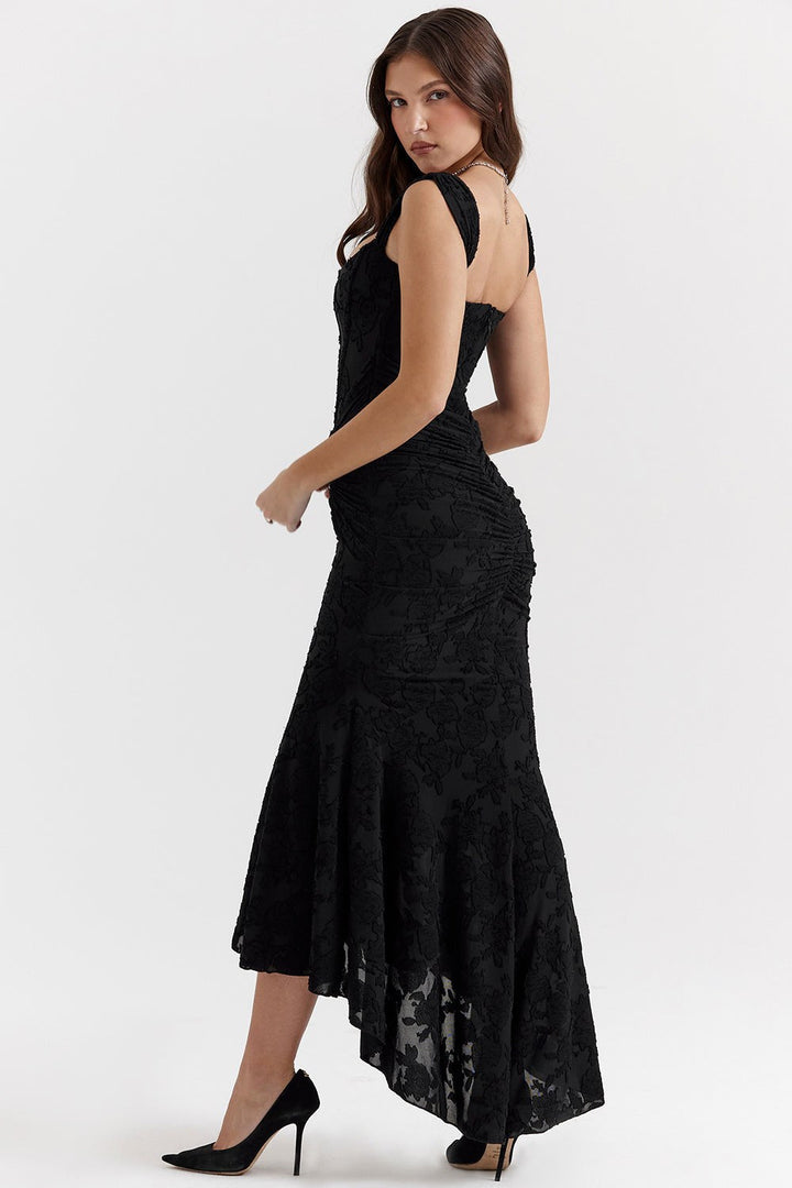 Alicja | Women's Lace Evening Dress with Fitted Silhouette, Elegant Evening Dress | Everlasting Boutique