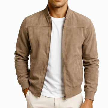Alistair | Men's Bomber Jacket with Clean Lines, Modern Classic Bomber Jacket | Everlasting Boutique