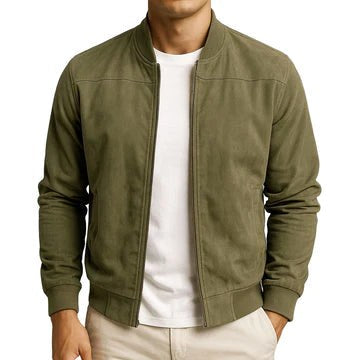 Alistair | Men's Bomber Jacket with Clean Lines, Modern Classic Bomber Jacket | Everlasting Boutique
