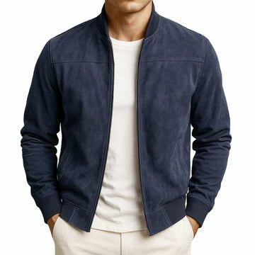 Alistair | Men's Bomber Jacket with Clean Lines, Modern Classic Bomber Jacket | Everlasting Boutique