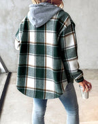 Anais | Women's Hooded Drawstring Hoodie, Loose-Fit Comfort Jacket | Everlasting Boutique | Gray