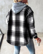 Anais | Women's Hooded Drawstring Hoodie, Loose-Fit Comfort Jacket | Everlasting Boutique