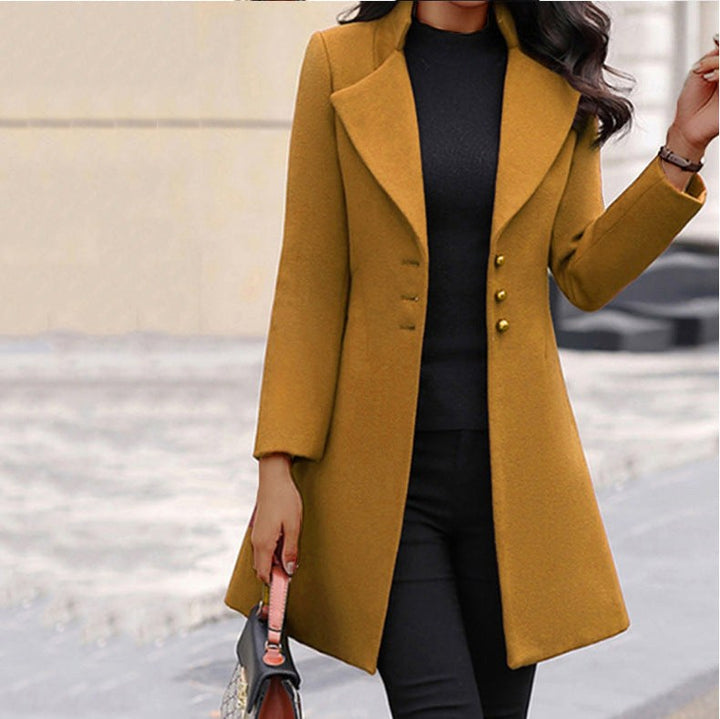 Annette | Women's Wool Tailored Coat, Prestige Winter Coat | Everlasting Boutique