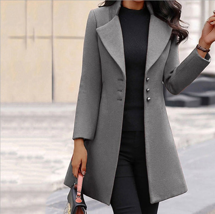 Annette | Women's Wool Tailored Coat, Prestige Winter Coat | Everlasting Boutique
