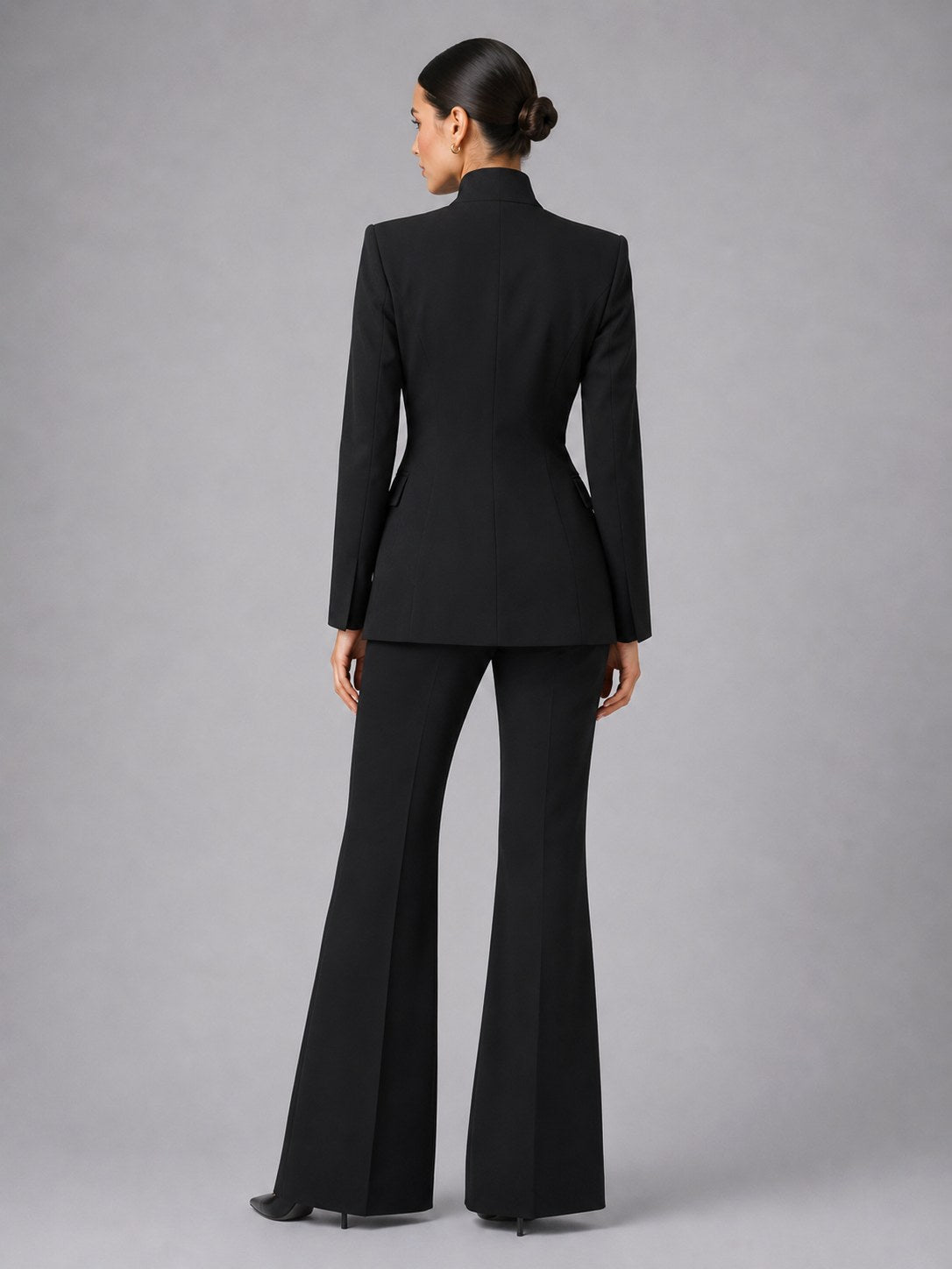 Annie | Women's Tailored Blazer & Trouser Suit Set, Smart Two-Piece Suit | Everlasting Boutique | Cream
