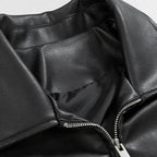 Archie | Men's Oversized Leather Bomber Jacket, Street Style Jacket | Everlasting Boutique