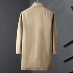 Arnold | Men's Trench Coat with Classic Design, Elegant Autumn Coat | Everlasting Boutique | Khaki