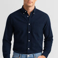 Arthur | Men's Long-Sleeve Cotton Shirt, Classic Button-Up Shirt | Everlasting Boutique