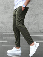 Arthur | Men's Stretch Comfort Trousers, Modern Everyday Trousers | Everlasting Boutique