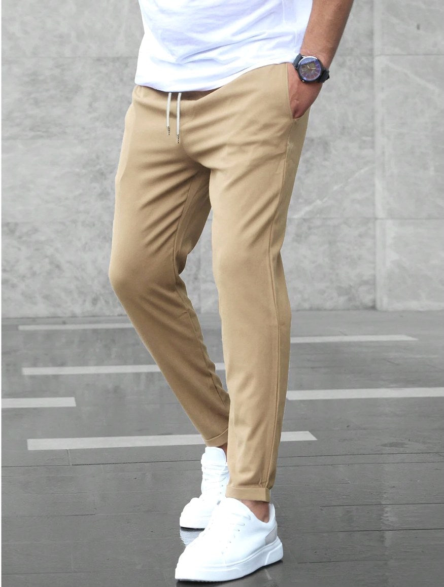 Arthur | Men's Stretch Comfort Trousers, Modern Everyday Trousers | Everlasting Boutique