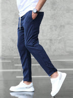 Arthur | Men's Stretch Comfort Trousers, Modern Everyday Trousers | Everlasting Boutique