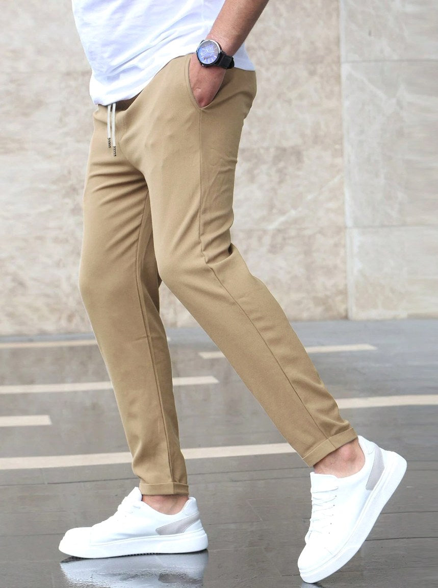 Arthur | Men's Stretch Comfort Trousers, Modern Everyday Trousers | Everlasting Boutique