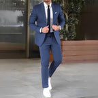 Arthur | Men's Slim-Cut Suit, Elegant Two-Piece Suit | Everlasting Boutique