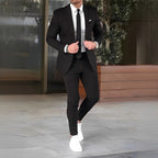 Arthur | Men's Slim-Cut Suit, Elegant Two-Piece Suit | Everlasting Boutique