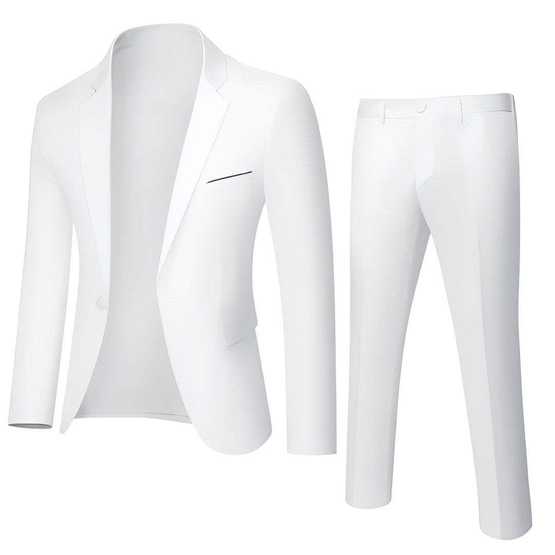 Arthur | Men's Slim-Cut Suit, Elegant Two-Piece Suit | Everlasting Boutique