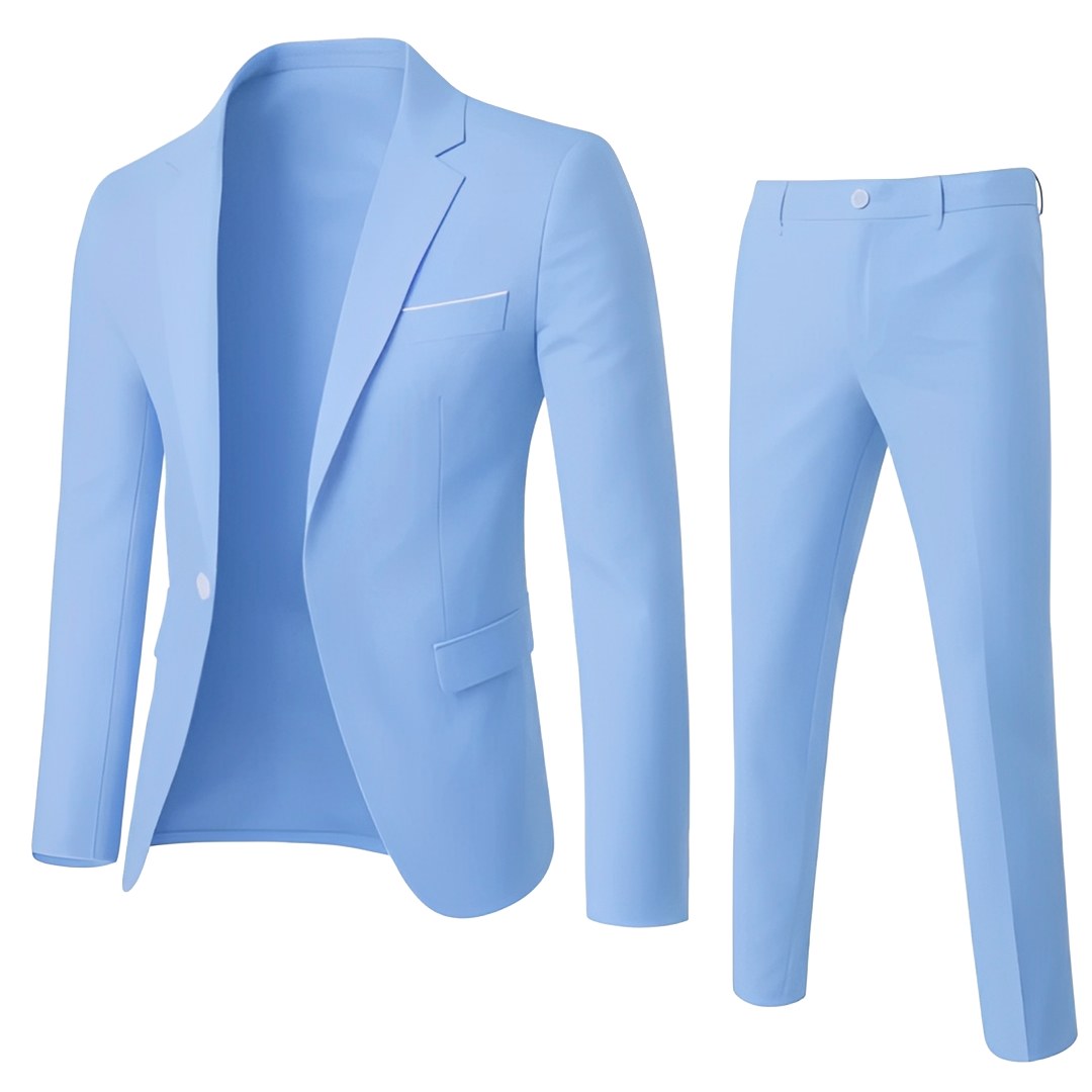 Arthur | Men's Slim-Cut Suit, Elegant Two-Piece Suit | Everlasting Boutique