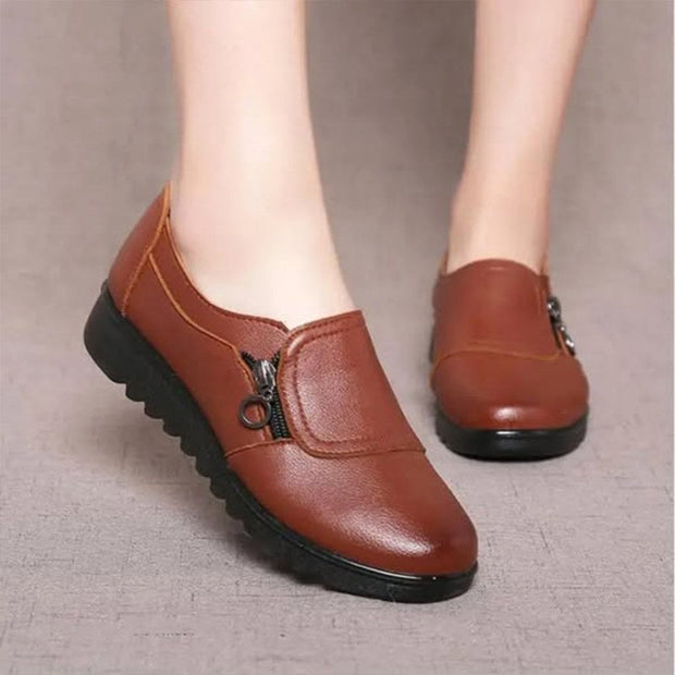 Audrey | Women's Orthopaedic Loafers, Comfortable Everyday Shoes | Everlasting Boutique | Brown