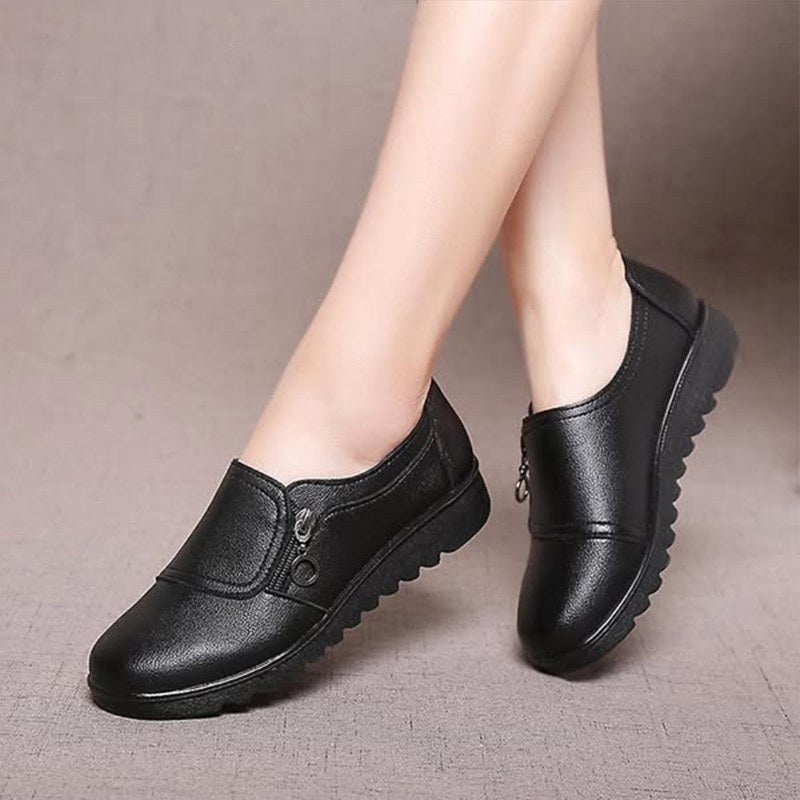 Audrey | Women's Orthopaedic Loafers, Comfortable Everyday Shoes | Everlasting Boutique | Red
