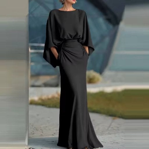 Audrey | Women's Sleeveless V-Neck Midi Dress, Breathable Summer Dress | Everlasting Boutique
