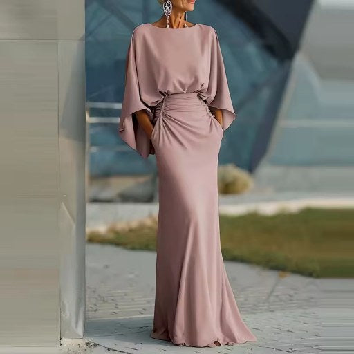 Audrey | Women's Sleeveless V-Neck Midi Dress, Breathable Summer Dress | Everlasting Boutique