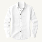 Bart | Men's Long-Sleeve Linen Shirt, Loose-Fitting Summer Shirt | Everlasting Boutique
