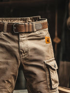Benedict | Men's Vintage Cargo Shorts, Relaxed-Fit Utility Shorts | Everlasting Boutique