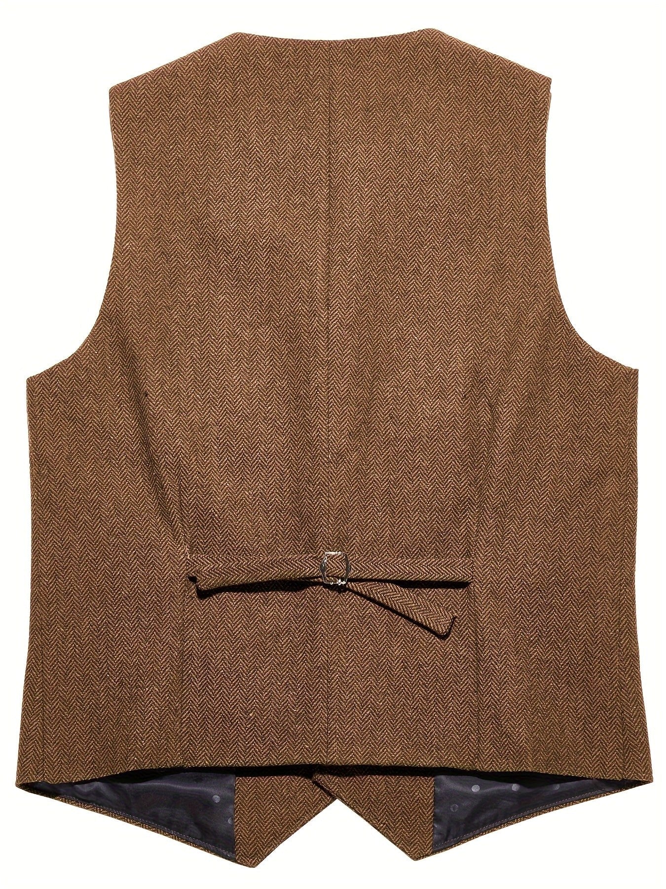 Benedikt | Men's Wool-Blend Waistcoat, Classic Knit Waistcoat | Everlasting Boutique | Bordeaux Red
