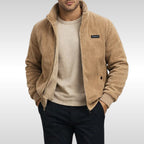 Blake | Men's Corduroy Jacket, Warm Comfort Jacket | Everlasting Boutique | Khaki