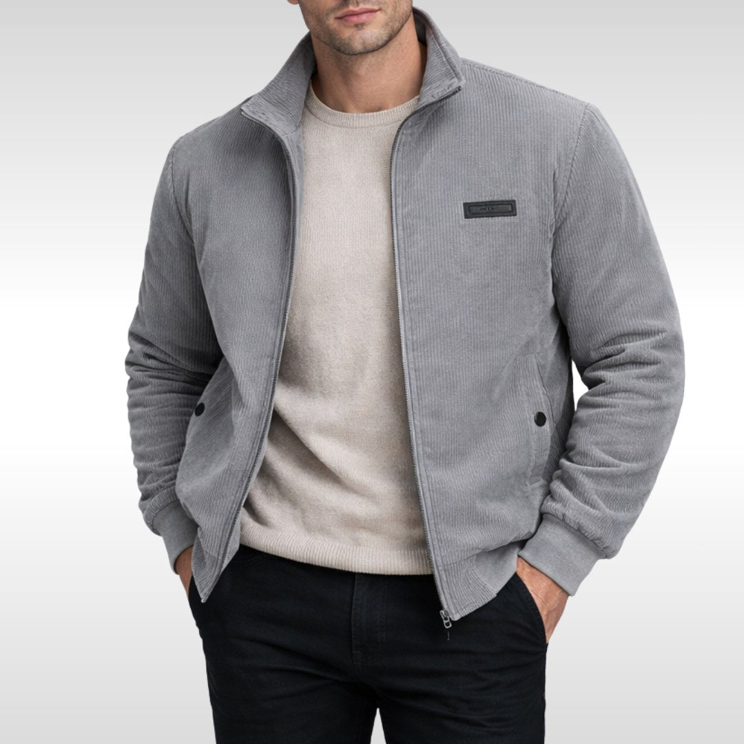 Blake | Men's Corduroy Jacket, Warm Comfort Jacket | Everlasting Boutique | Black